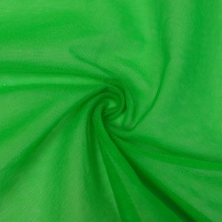 Фатин (мягкий), цвет Светло-зеленый (на отрез)  в Миассе