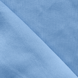 Ткань Кашкорсе, 420гм/2, 110см, цвет Светло-Голубой (на отрез)  в Миассе