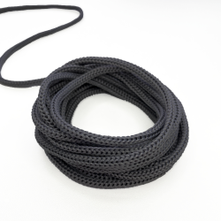 Шнур для одежды d-4.5мм, цвет Серый (на отрез)  в Миассе