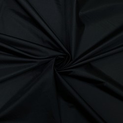 Ткань Дюспо 240Т WR PU Milky, цвет Черный (на отрез)  в Миассе