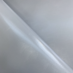 Ткань ПВХ 450 гр/м2, Серый (Ширина 160см), на отрез  в Миассе