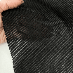 Сетка 3D трехслойная Air mesh 165 гр/м2, цвет Черный   в Миассе